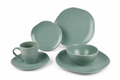 Mint Green -طقم عشاء سيراميك - 16 قطعة